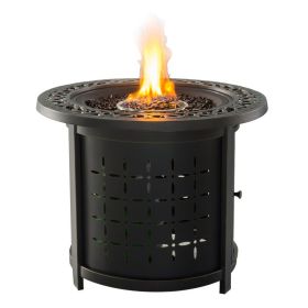 Aluminum Round Firepit Table