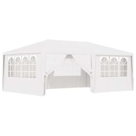 Professional Party Tent with Side Walls 13.1'x19.7' White 0.3 oz/ftÂ²