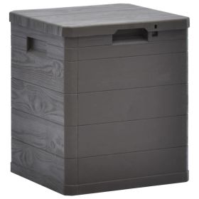 Patio Storage Box 23.8 gal Brown