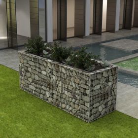 Gabion Raised Bed Steel 106.3"x35.4"x39.4"