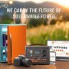 600W Portable Power Station Solar Generator (Peak 1200W) Kingboss;  153600mAh 568WH;  Lithium Battery 110V/600W;  AC Outlet;  2*DC Carport;  2*USB-C;