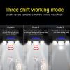 144 LED Solar Power PIR Motion Sensor Light 4-Head Outdoor Security Waterproof