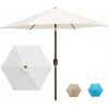 7.5ft Outdoor Patio Umbrella for Inground Pool Balcony Backyard