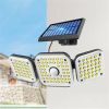 LED Solar Motion Sensor Light Outdoor Security Garden Dusk to dawn Flood Light