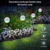 4Pcs Solar Powered Dandelion Garden Lights Landscape Decorative Stake Lamp