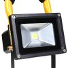 Rechargeable LED Flood Light With Yellow H Stand