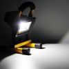 Rechargeable LED Flood Light With Yellow H Stand