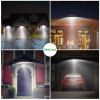 Solar Lights Outdoor 55 LEDs Wall Solar Lights IP65 Waterproof Garden Lamps