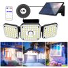 LED Solar Motion Sensor Light Outdoor Security Garden Dusk to dawn Flood Light