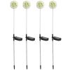 4Pcs Solar Powered Dandelion Garden Lights Landscape Decorative Stake Lamp