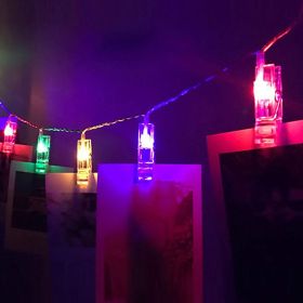 LED Photo Holder String Lights (Option: Colorful-100CM)