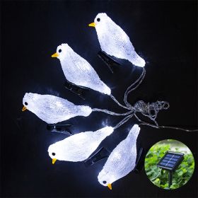 Little Bird LED Solar Lawn Light (Option: Solar energy-Pure white)