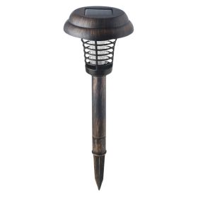 Solar Mosquito Killer Led Mosquito Repellent Lamp (Option: Bronze)