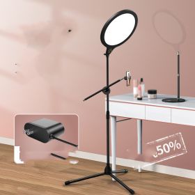 Photo Full Screen Beauty Lamp Mobile Phone Telescopic Desktop Floor Fill Light Bracket (Option: 9 Style-USB)