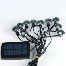 Lawn Light LED Solar Light Garden Lawn Light (Option: Ten and one warm light)