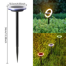 Solar Lawn Light Outdoor Courtyard (Option: Colorful light)