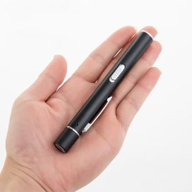 Rechargeable Mini Portable Scale Pen Light (Option: Black-USB)