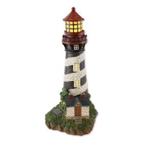 Outdoor Decor Backyard Garden Lawn Solar Garden Light (Color: Multi Colors, Shape: Lighthouse)